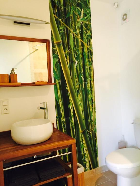 L'Islo Bamboo Lägenhet Saumane-de-Vaucluse Exteriör bild